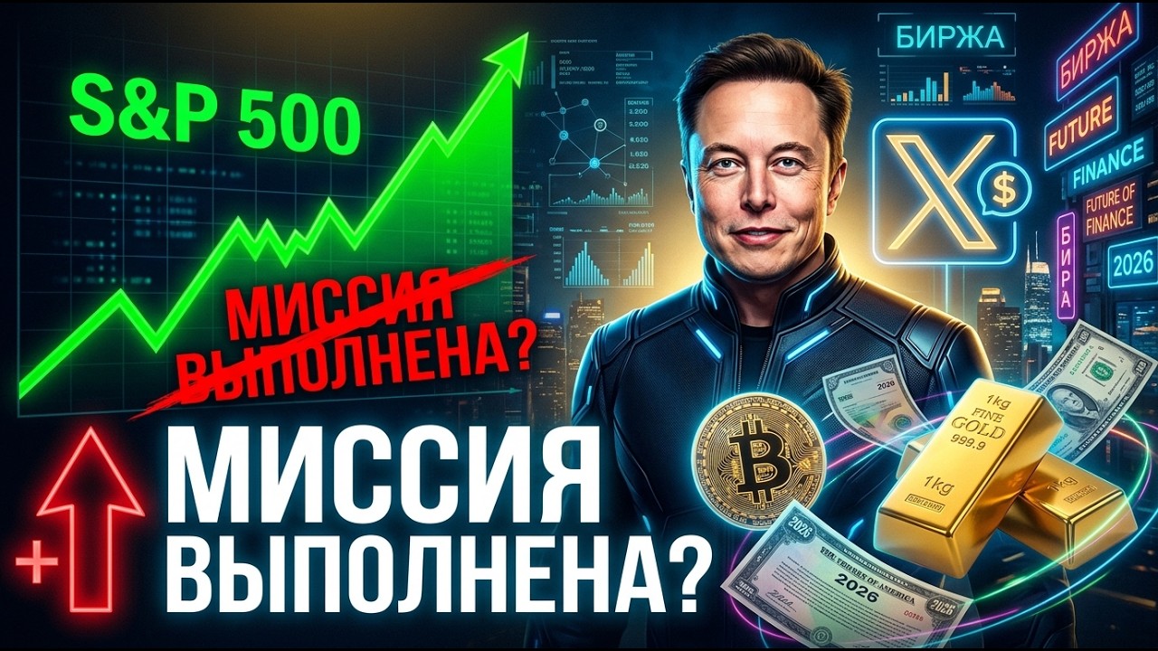 МИССИЯ ВЫПОЛНЕНА? состояние рынов : ПАМП? Илон Маск и Cashtags в X!! Полный обзор рынков