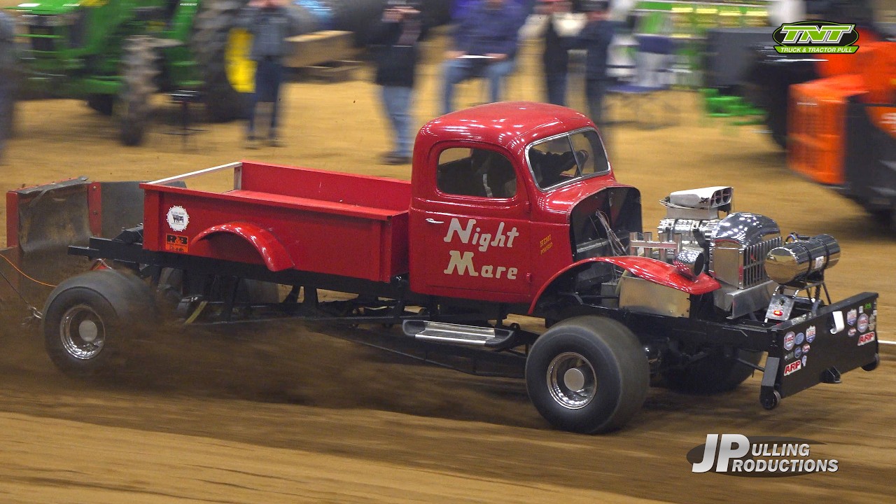 Tractor & Truck Pulling 2025: Super Mod 4wd Trucks & Hot Rods pulling at the Kentucky Invitational