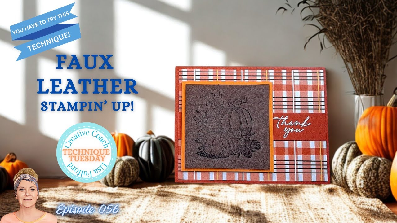 YOU HAVE TO TRY THIS FAUX LEATHER TECHNIQUE! Part 1