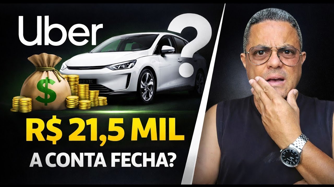 🔥 Uber promete R$ 21,5 mil por carro elétrico — mas a conta fecha mesmo?