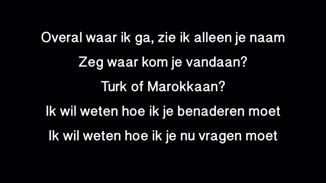F1rstman & DJ YOUSS-F Ft Boef - Overal - LYRICS !