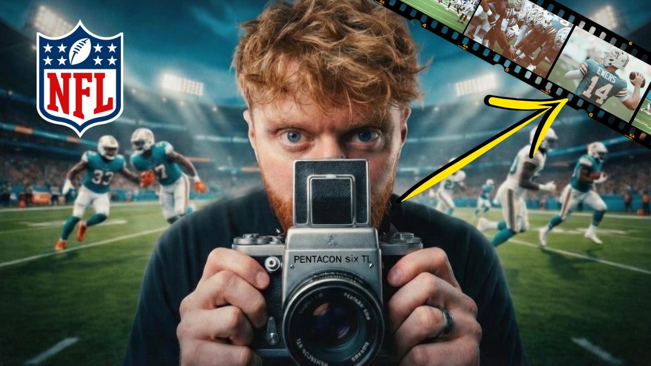 I Shot The NFL On Film & Developed It Before The Game Had Even Finished