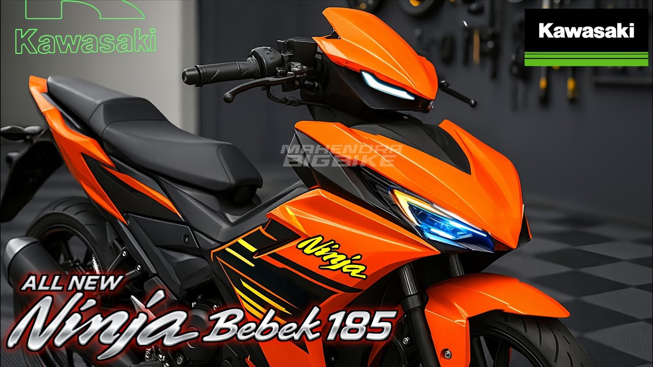 HARGA 20 JUTA❗GOKIL  KAWASAKI NINJA VERSI BEBEK SPORT MELUNCUR DI INDONESIA 2025 | NMAX | PCX 