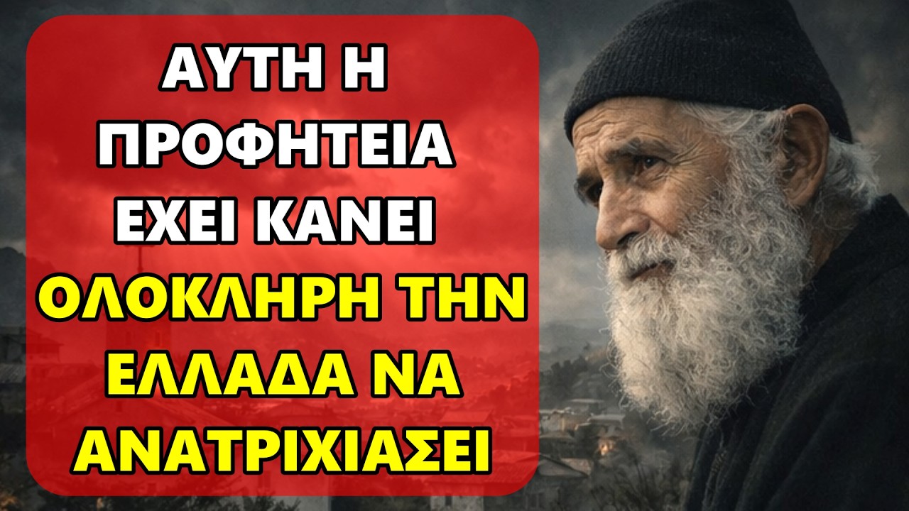 ΑΝΑΤΡΙΧΙΛΑ !!! Η Προφητεία για τον ΜΕΓΑΛΟ ΣΕΙΣΜΟ υπάρχει σε χειρόγραφο του Αγίου Όρους και γράφει..