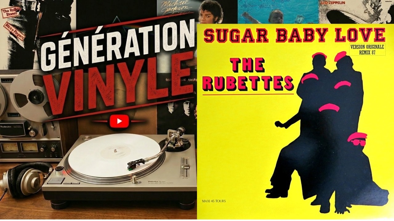 The Rubettes - Sugar Baby Love (Remix 87 Extended Version) (1987) (Maxi 45T)