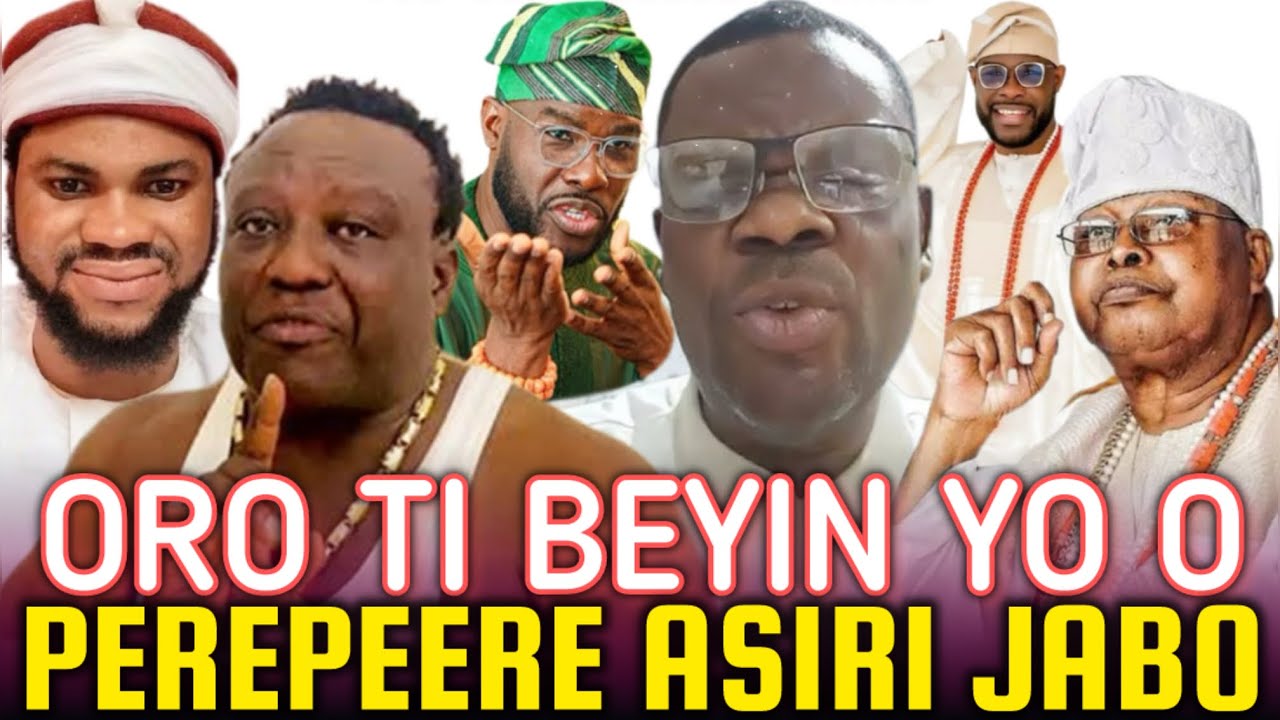 ETUNWAGBO OHUN TI OLOPA META SE LEYIN TI OSUPA DARIJI, ORIYOMI HAMZAT JADETAN. LORI AWUJALE TUNTUN