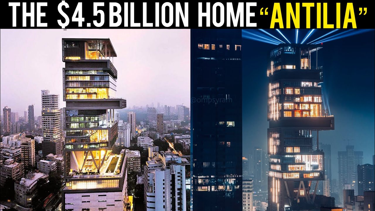 The Most Expensive House In The World| Antilia | Mukesh Ambani Home Vlog