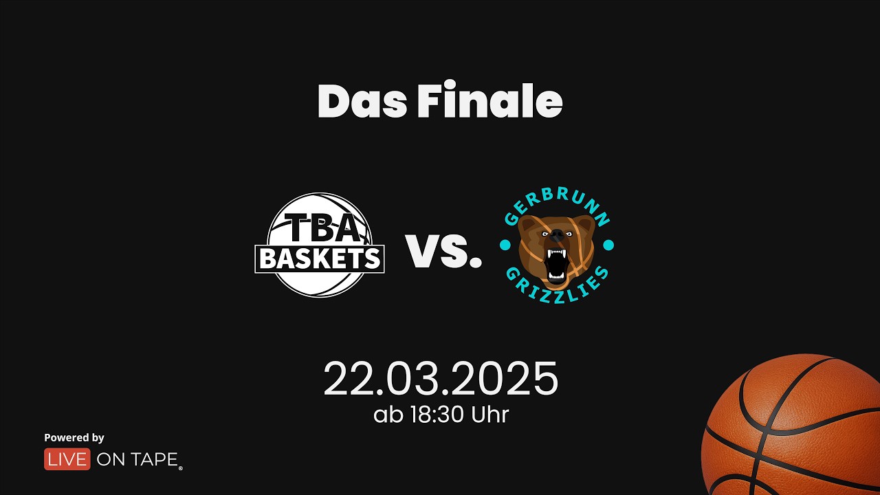 Livestream TBA Baskets vs. Gerbrunn Grizzlies