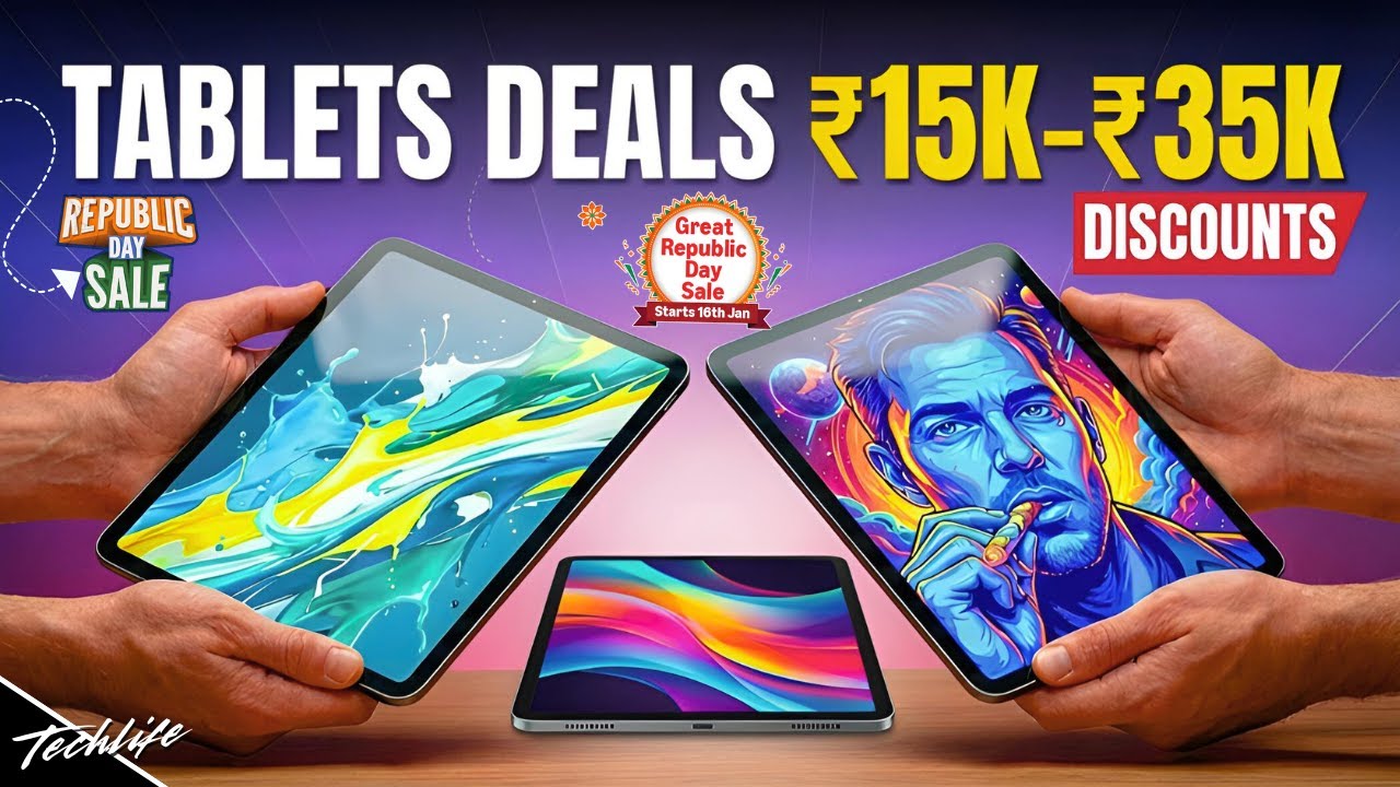 Best Tablet Deals 🔥 Amazon Republic Day Sale 2026 | Under ₹10K ₹20K ₹30K 🤯