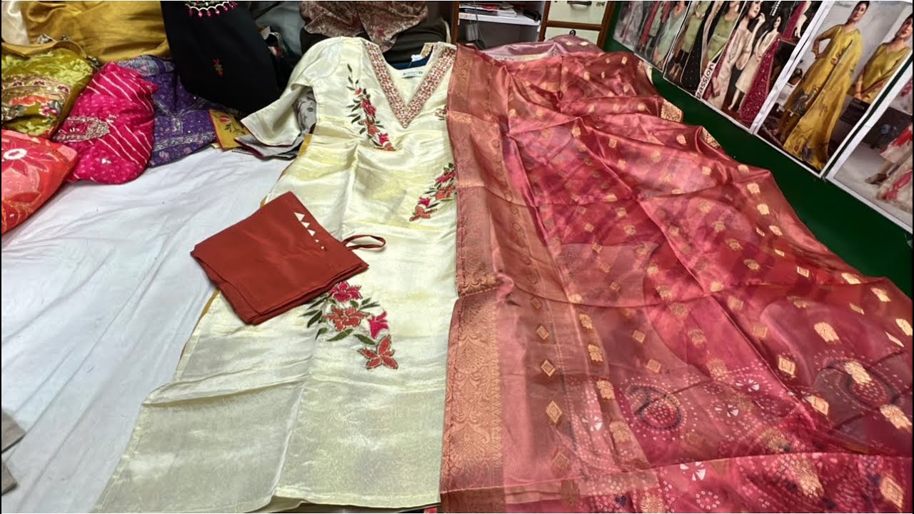 Chickpet Bangalore wholesale designer Kurti sets|| 650/- Single piece courier available