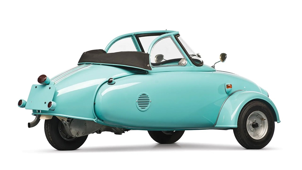 🛸 3. 1957 Jurisch Motoplan: The German UFO You Could Park in a Closet 🚪