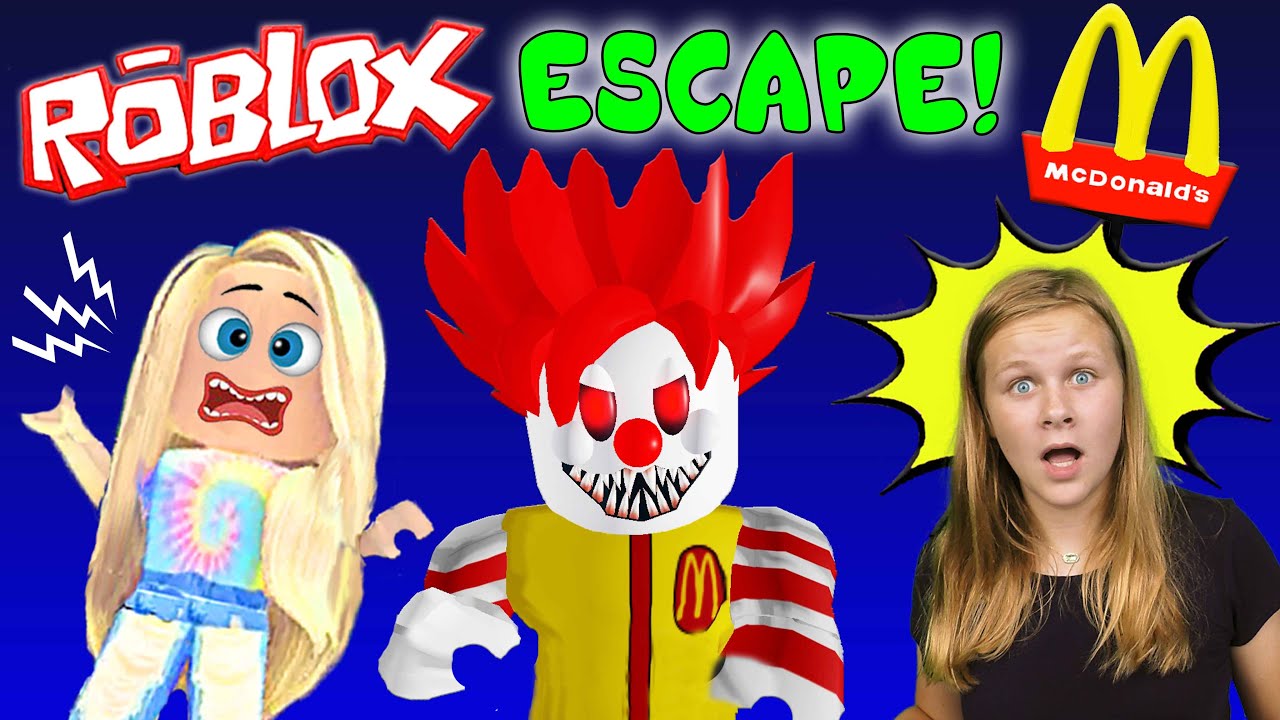 Помощник должен сбежать из Макдоналдса в этой игре Roblox