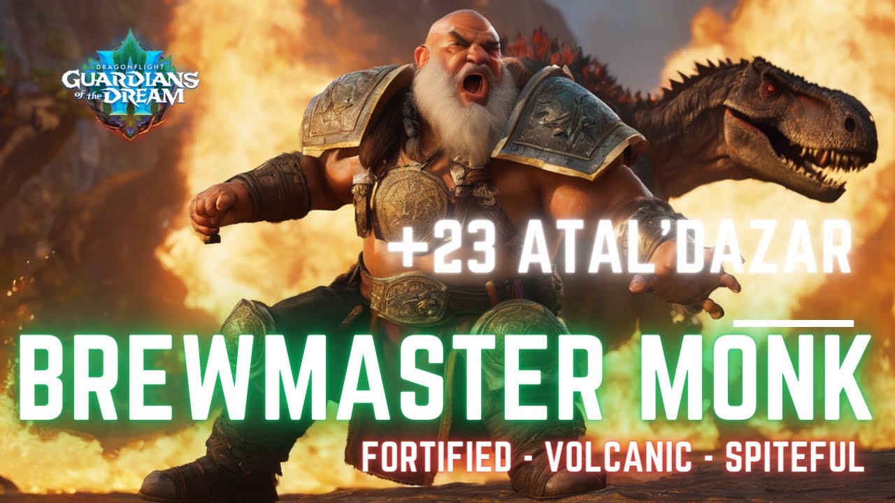 23 Atal'Dazar | S3 10.2 M+ | Brewmaster Monk