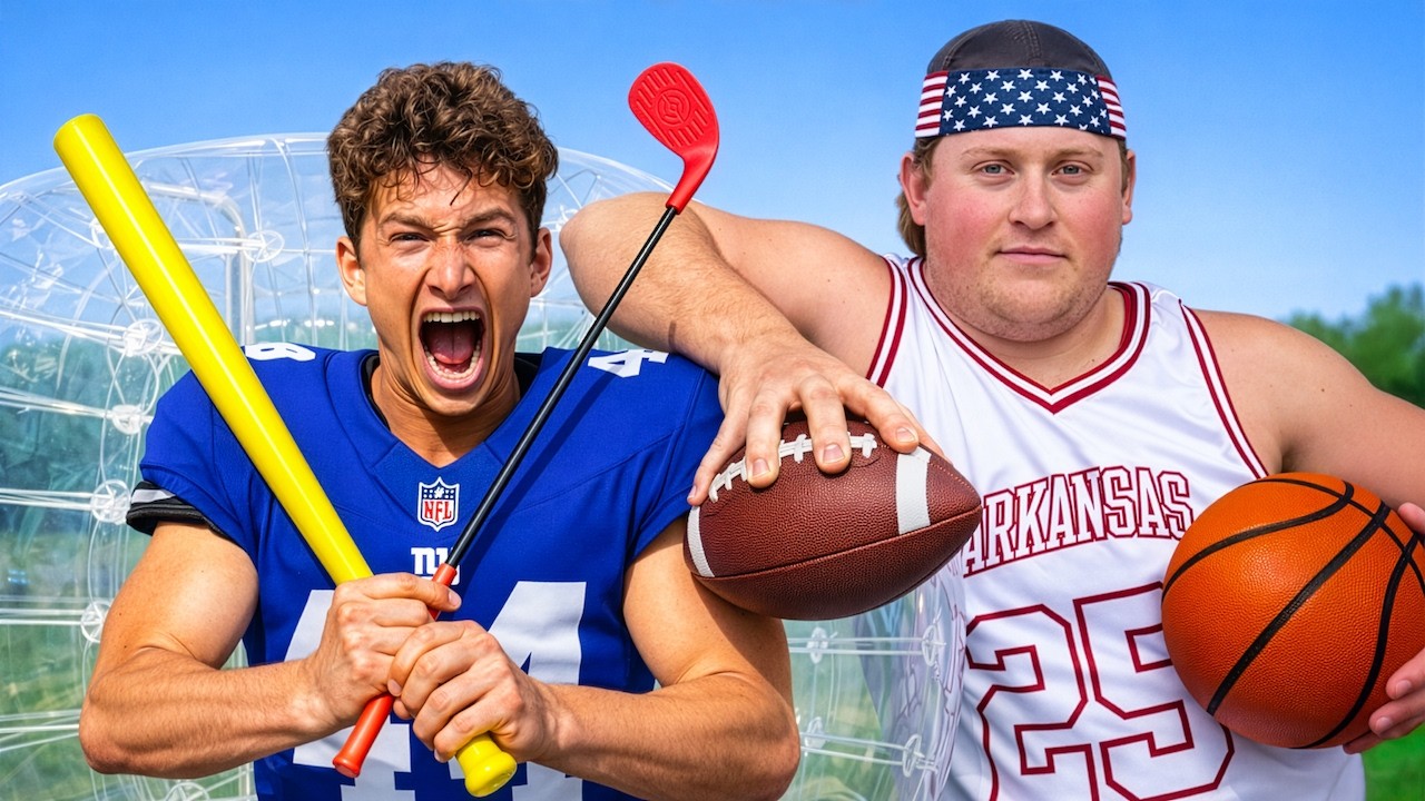 All Sports Challenge! (Loser gets farted on)