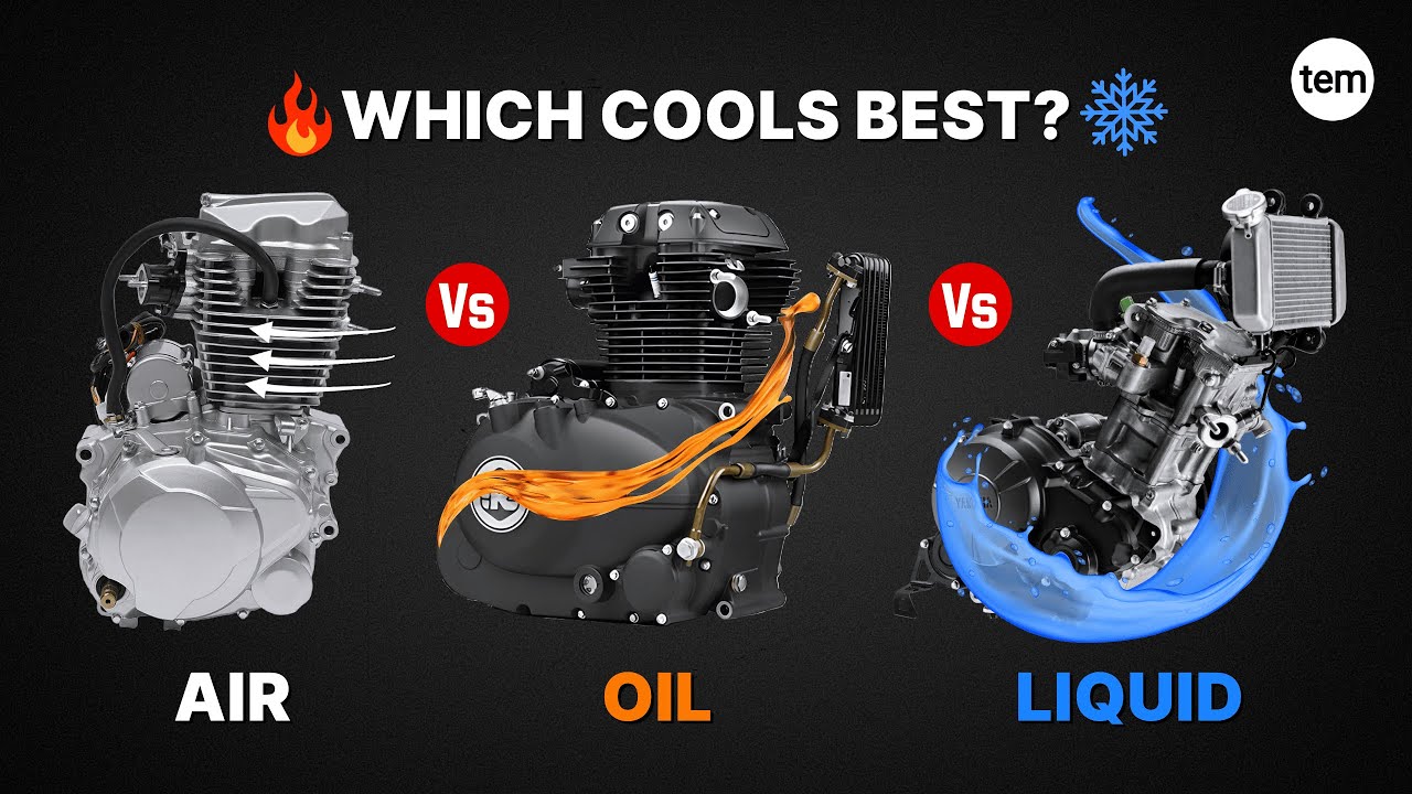 Air Cooled vs Oil Cooled vs Liquid Cooled Engines | Which Cools Best?