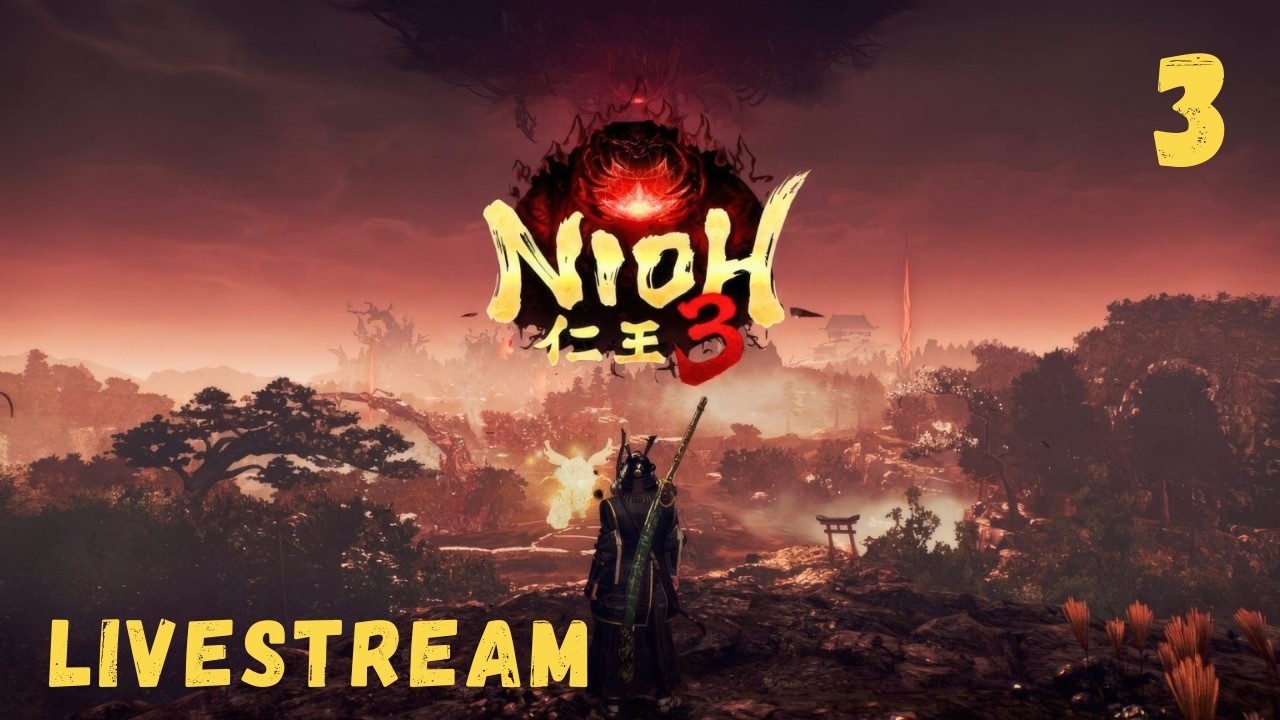 Nioh 3 – First Playthrough Ep. 3 | Brutal Bosses & Deadly Yokai Await ⚔️🔥(PC)