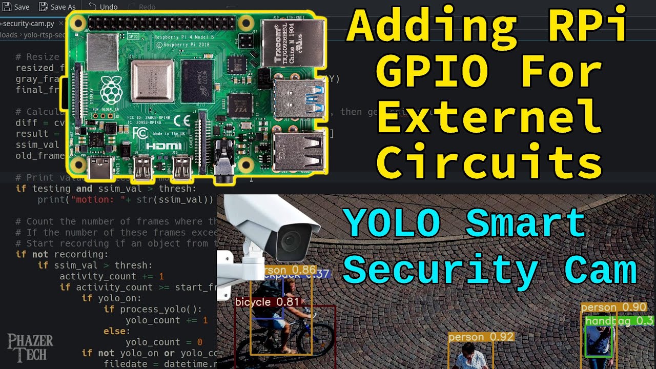 Adding GPIO For External Circuits - YOLO RTSP Security Cam Python App