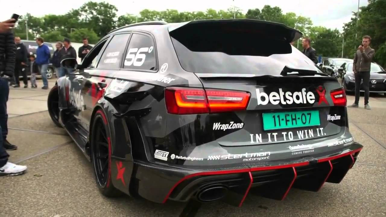 1000HP Audi RS6 (ex-Jon Olssen) , burned down
