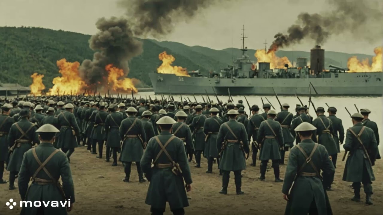 76. The defense of Port Arthur in 1904.