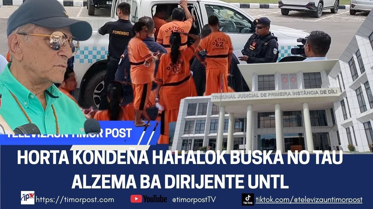HORTA KONDEÑA HAHALOK BUSKA NO TAU ALZEMA BA DIRIJENTE UNTL
