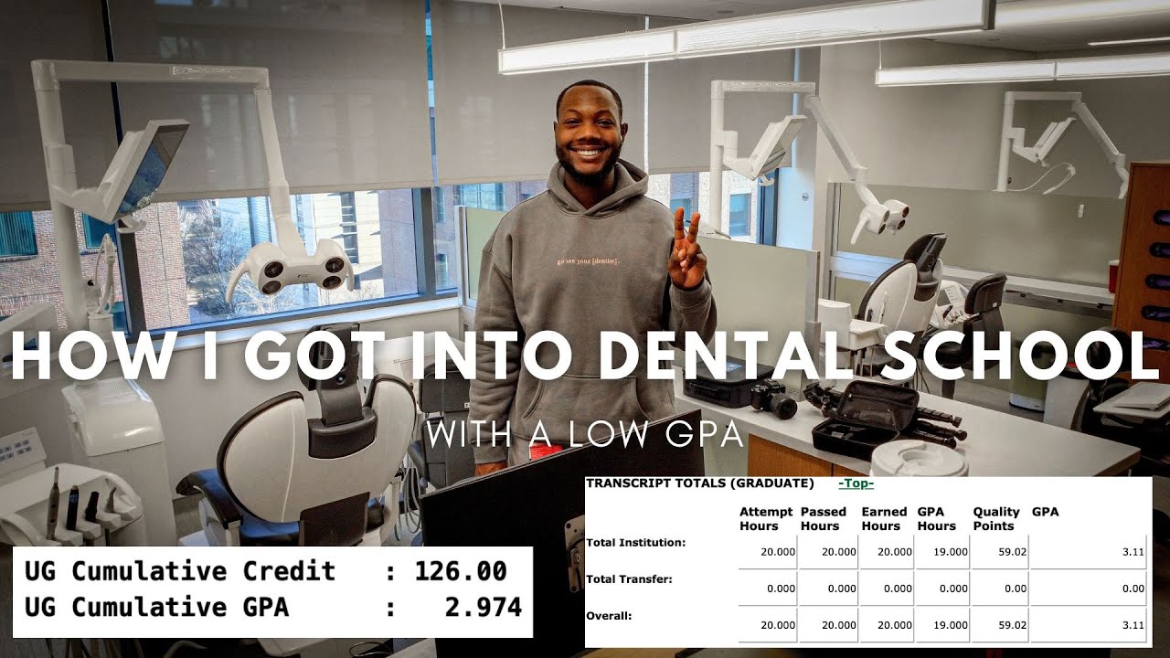 How To Get Into Dental School With a Low GPA (VLOG)