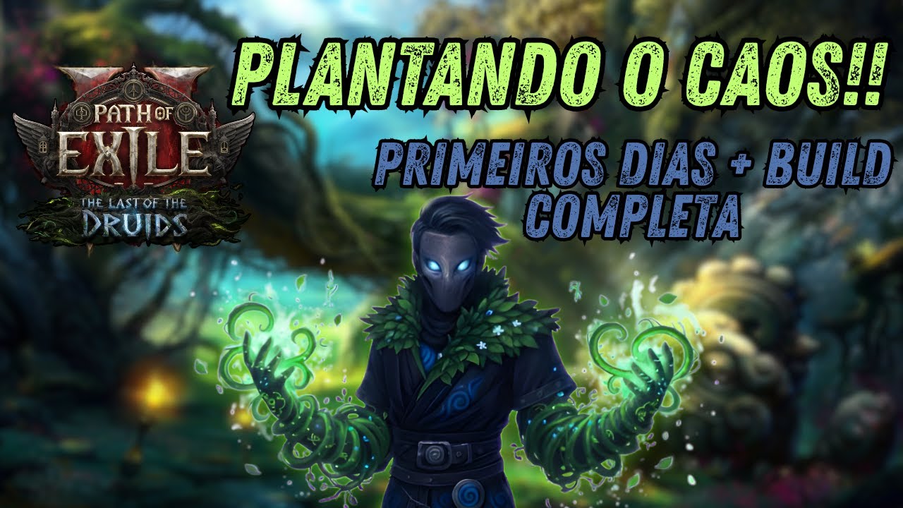 [POE 2] Druida Jardineiro - Oráculo  | A nova Build de Plantas está MUITO FORTE!!