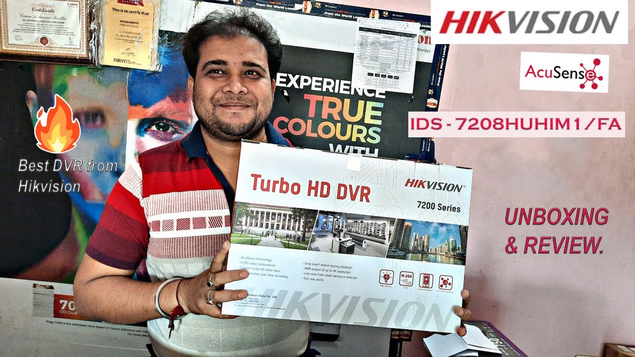 HIKVISION IDS-7208HUHI-M1/FA - Unboxing & Review | The best smart 4K DVR from Hikvision. #hikvision