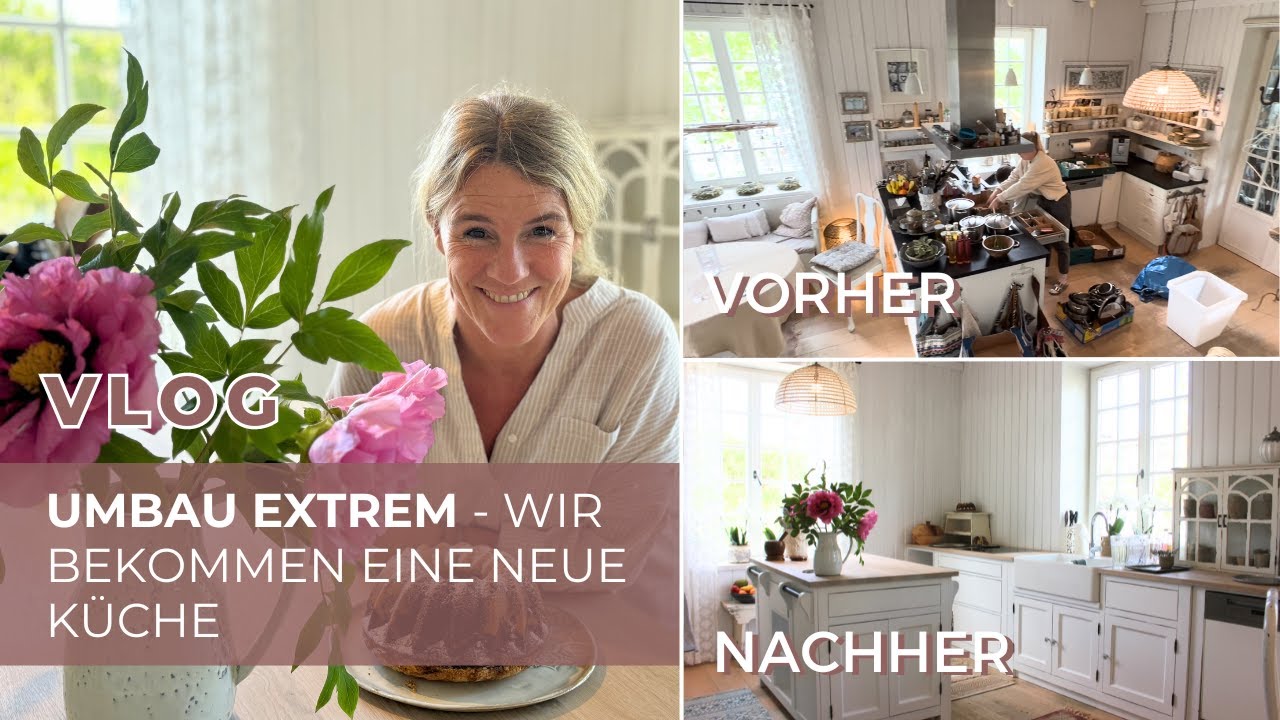 DIY - UNGLAUBLICH in 48 STUNDEN eine komplett NEUE Küche im SCHWEDENSTIL