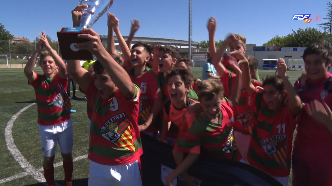 Atlètic Segre - UE Bordeta de Lleida. Final Copa Lleida Infantil 2021
