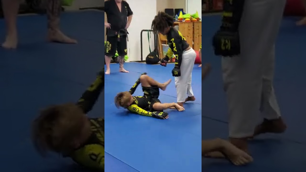 Ariana goes for her K2 red belt.