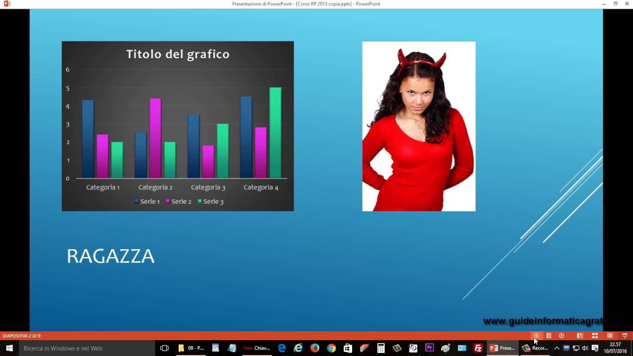 Corso Power Point 2013 - guida 05 / intervalli tra diapositive