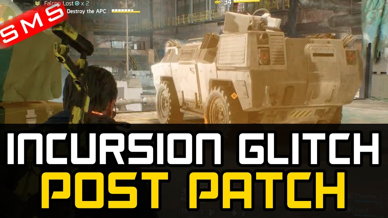 The Division: FALCON LOST GLITCH POST PATCH 