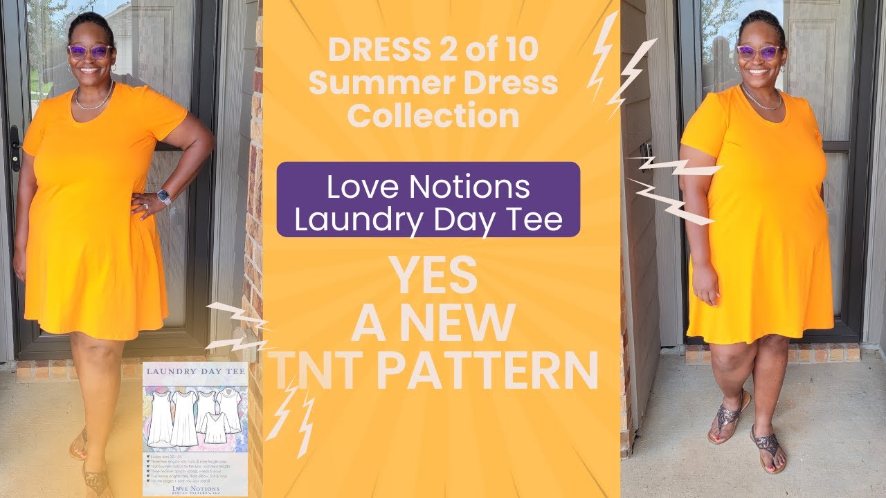 [797] Dress 2 of 10||Love Notions Laundry Day Tee||10pc Summer Dress Collection