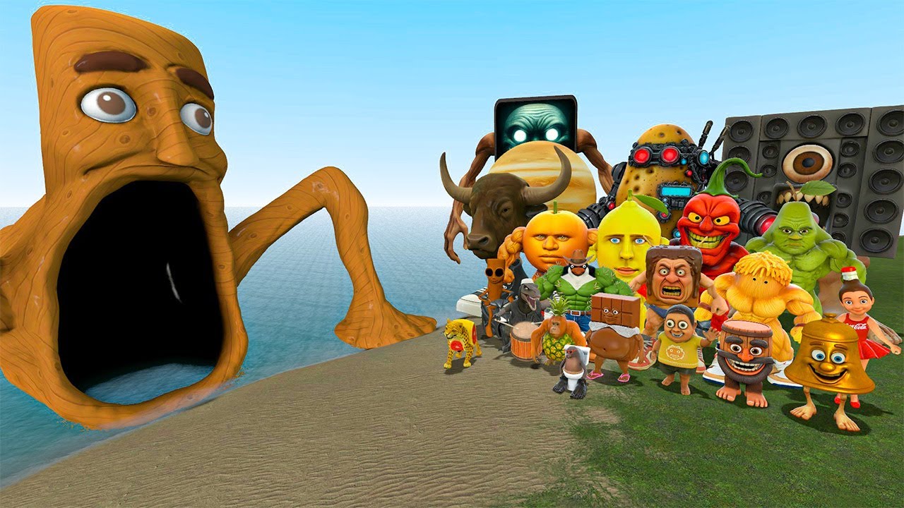 ALL NEW ITALIAN AI BRAINROT MEMES VS TUNG TUNG TUNG SAHUR SEA EATER MONTERS! - Garry's Mod