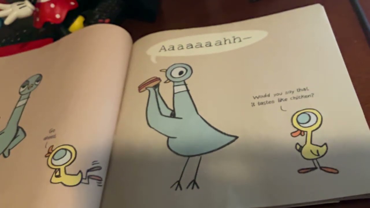 The Pigeon Finds A Hotdog