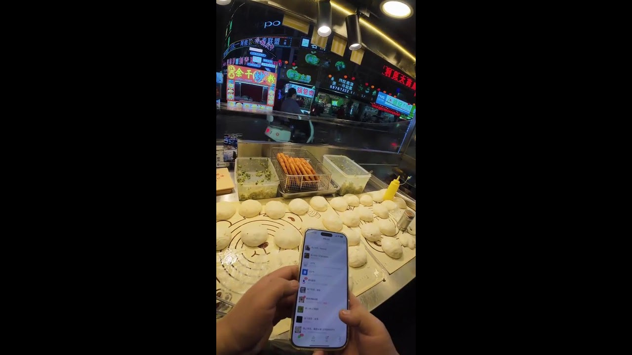 Live from Night Market | First-Person Flatbread Frying & Serving | No Voiceover