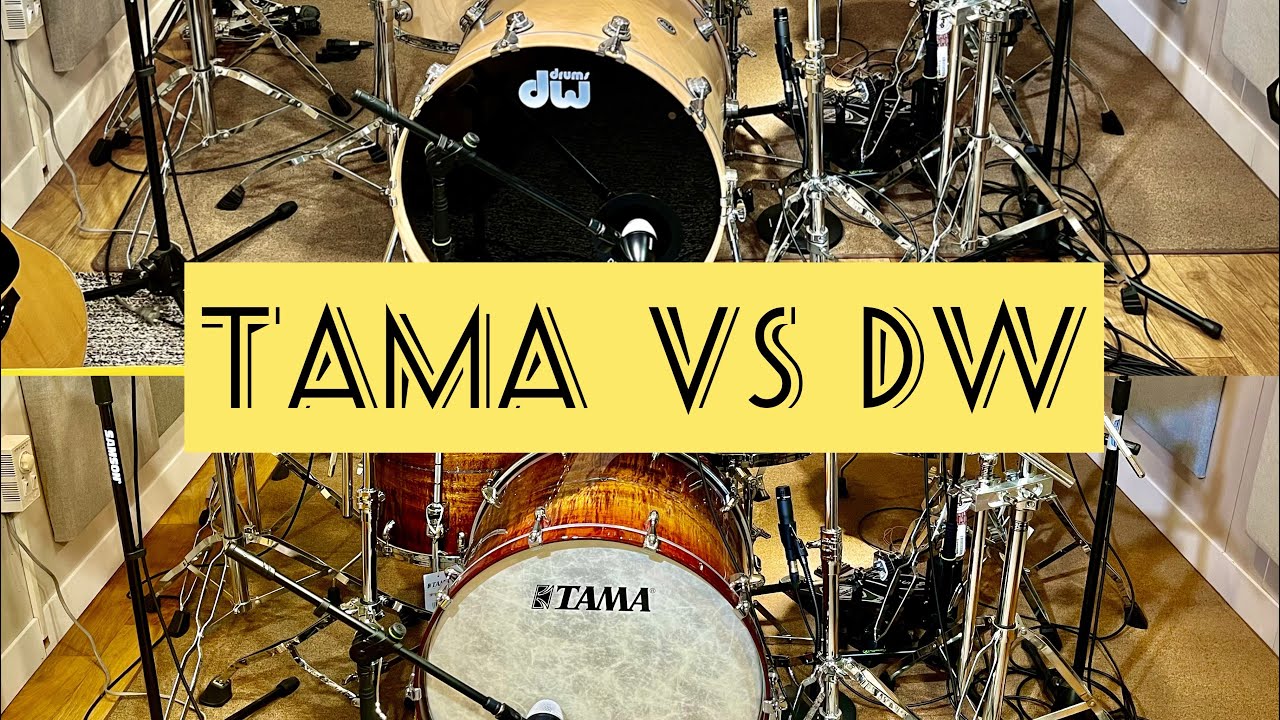 DW Collector Maple Drum VS TAMA Star Bubinga Drum