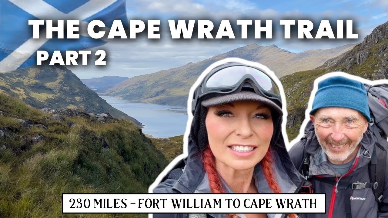 Long distance trail Scotland | CAPE WRATH TRAIL | Wild camping in a storm ⛈️