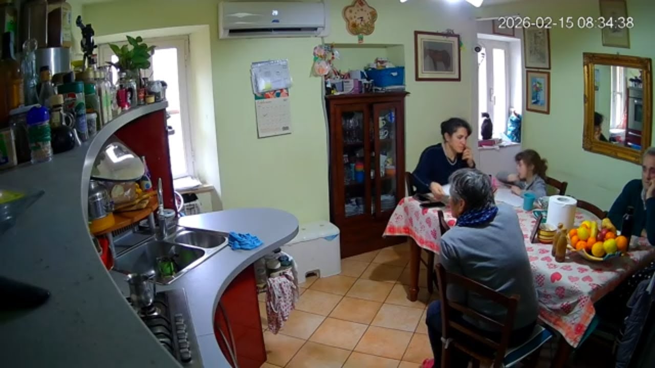 🔴 24/7 LIVE: Italian Family Real Life - Uncut & Unscripted - CasaMonika Live - CAM 2