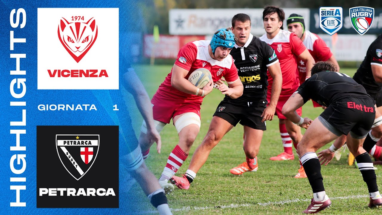 VICENZA - PETRARCA | Giornata 1 | Serie A Elite | Highlights