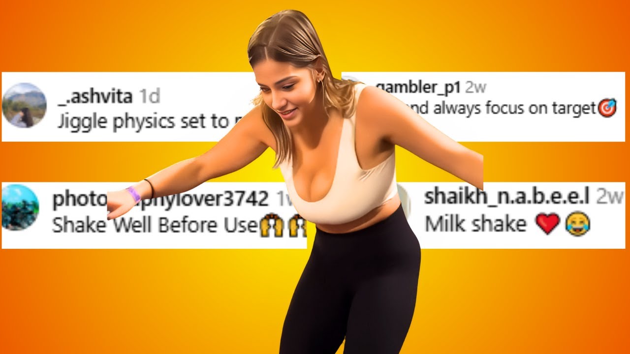 Jiggle Physics Set To Max - Reels comments as a Song (Chat Music)