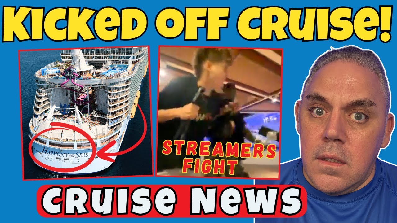 Multiple Live Streamers Kicked Off Cruise Ship After Wild Fight!