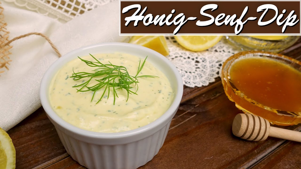Honig Senf Dip | perfekt zu Fisch und Fleisch
