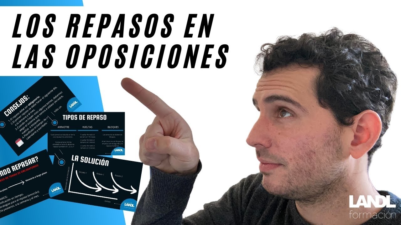 Cómo hacer los REPASOS de oposiciones! [CONSEJOS]