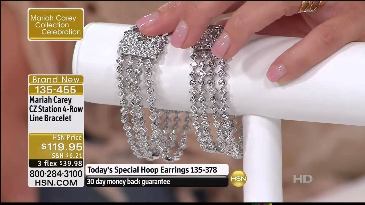 2011 07-25 Mariah Carey on HSN 3rd Broadcast @ 6pm Part 1 of 7