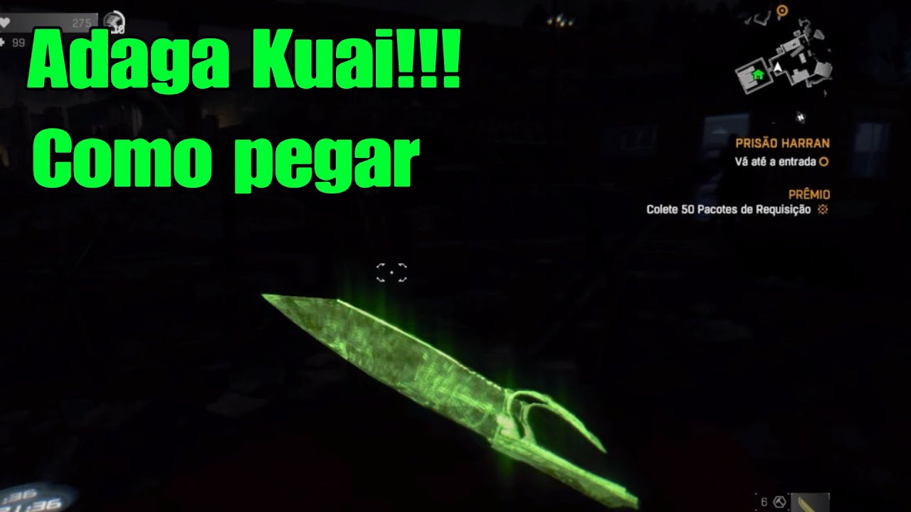 COMO PEGAR A ADAGA KUAI - SEM BUGS E COM TEMPO DE SOBRA I DYING LIGHT.