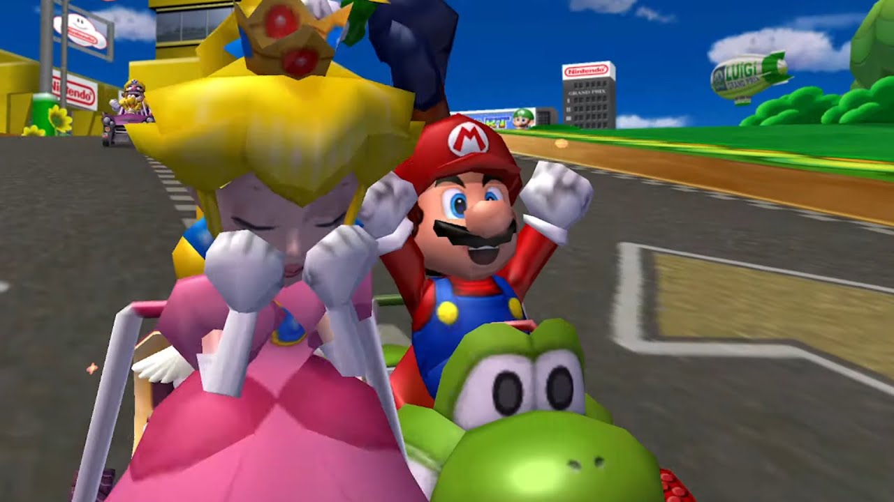 Mario Kart: Double Dash!! HD - Full Game Walkthrough (Mario and Luigi)