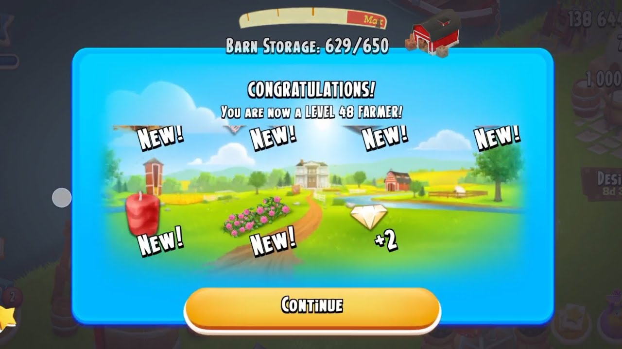 Hay Day How  To Level Up 48 Gameplay #hayday#farming #games#trending