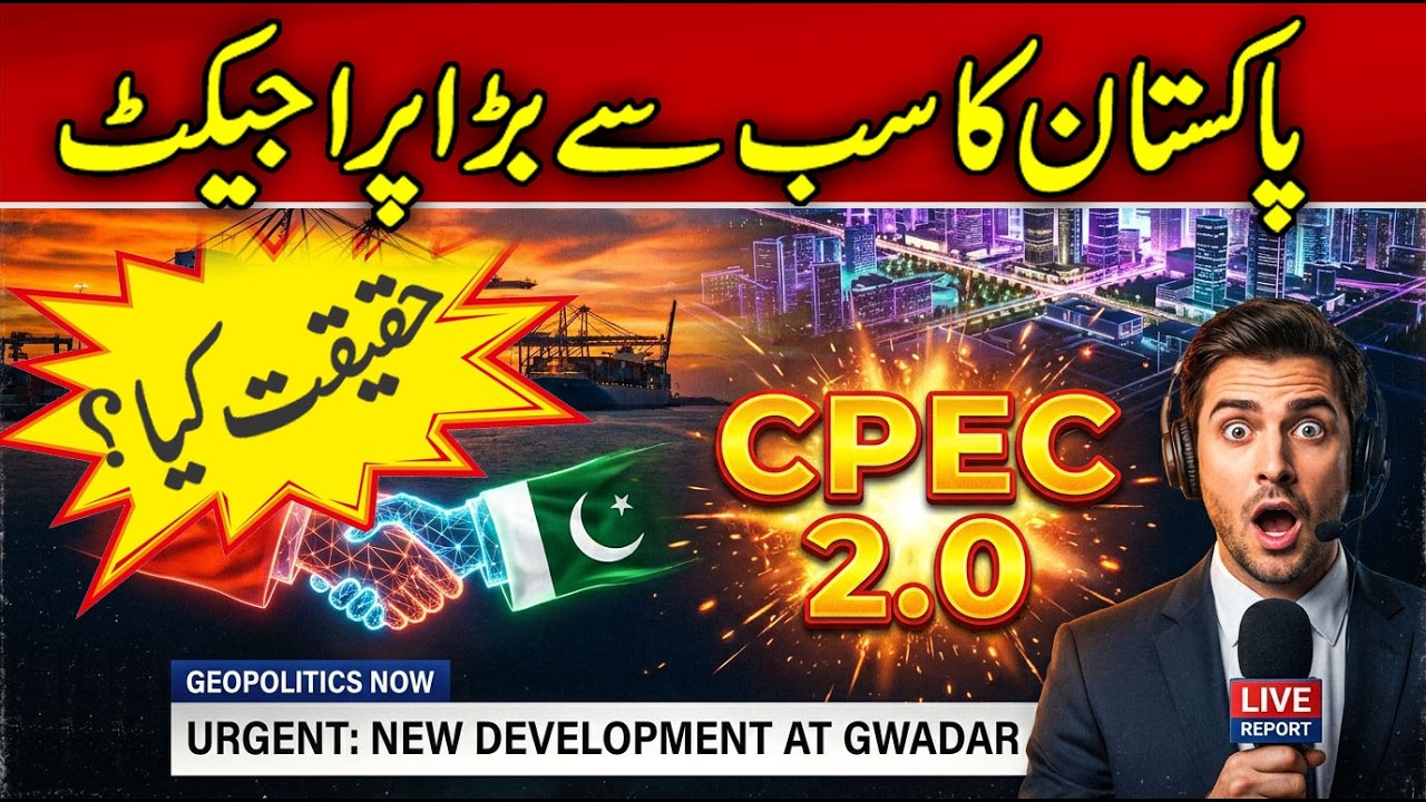 CPEC 2.0 Explained: Gwadar Mega Projects Finally Revealed! (2026 Update)
