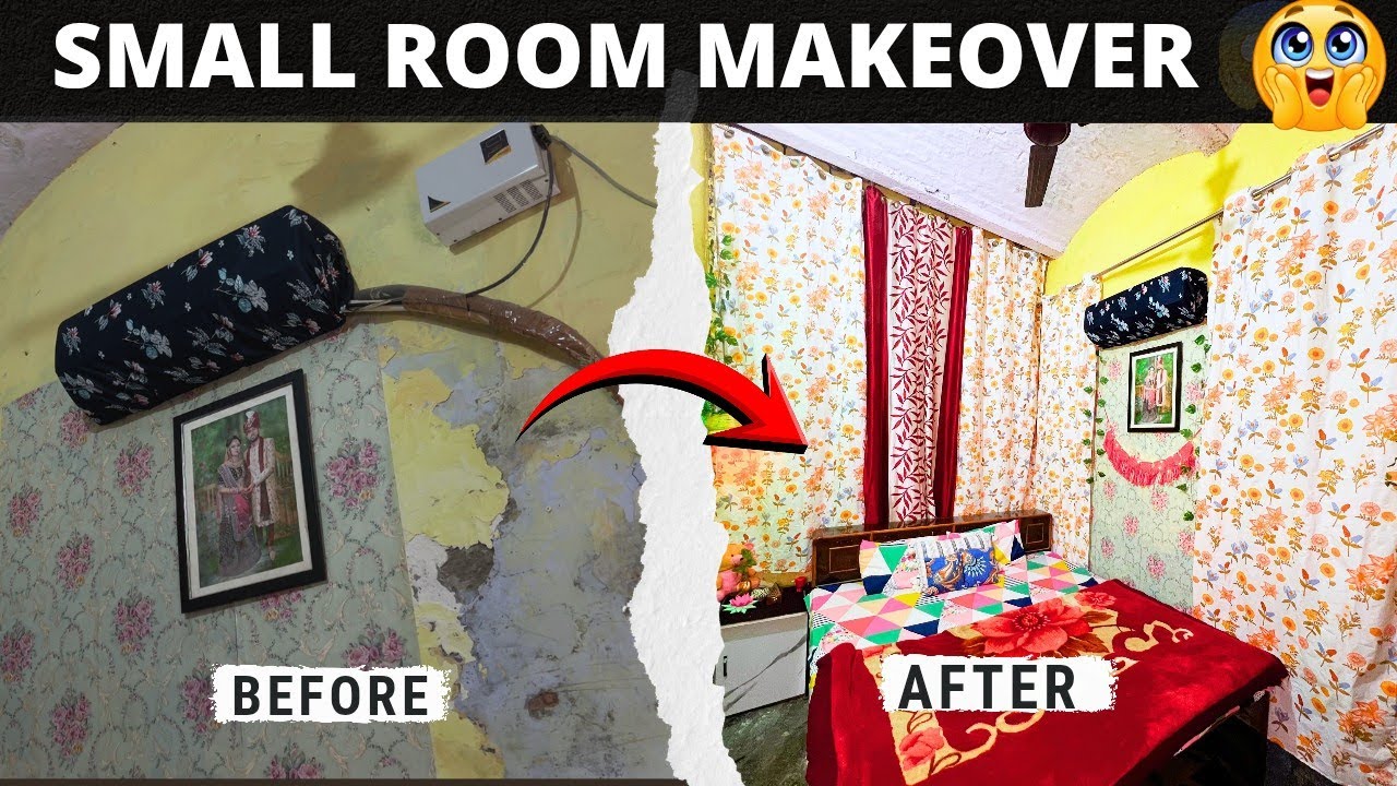 Kam Budget Me Sarkari Room Makeover | Small Room Before After Transformation